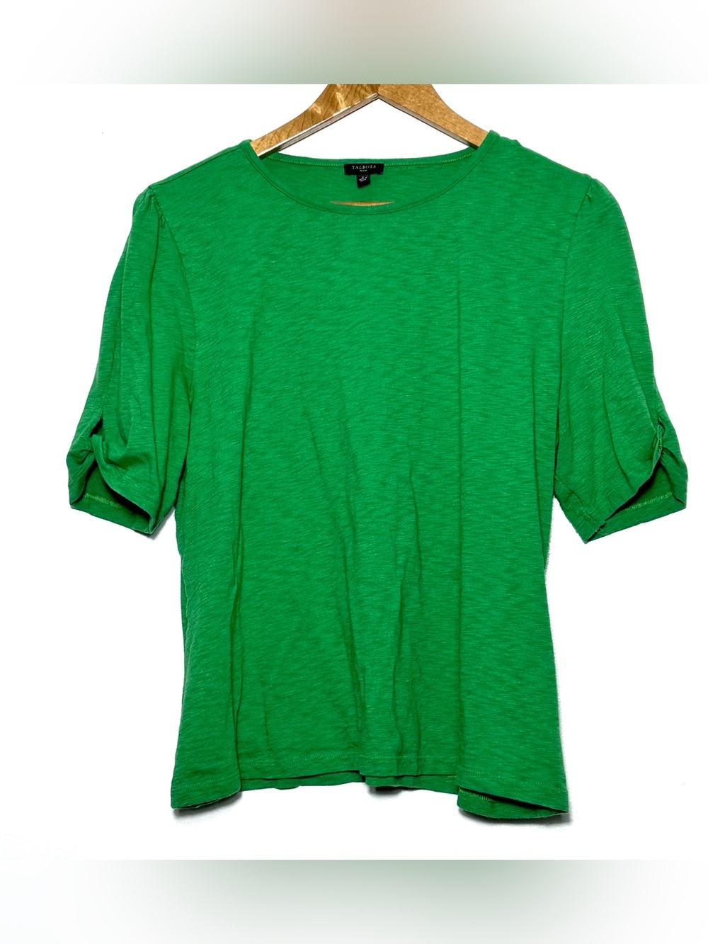 Talbots Petite Shirt Women’s X Green Short Sleeve Pullover Top